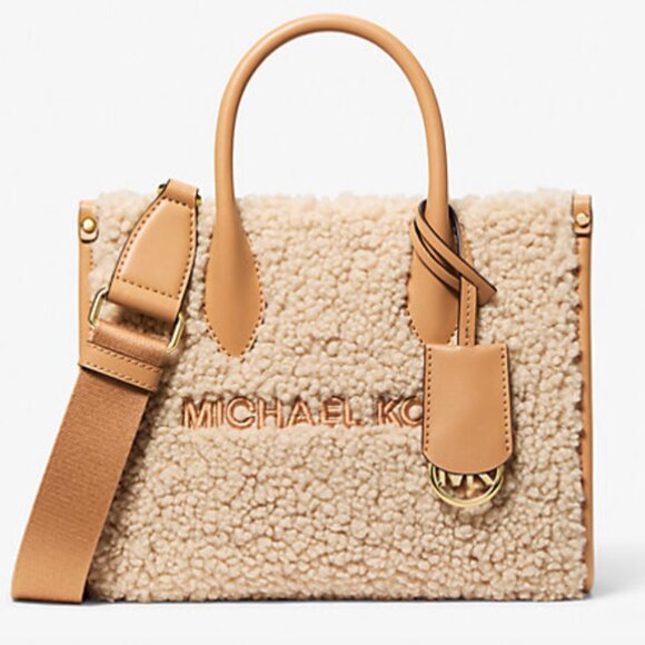 ONE DAY SALE! Mirella Small Faux Shearling Crossbody Bag - Picture 1 of 3